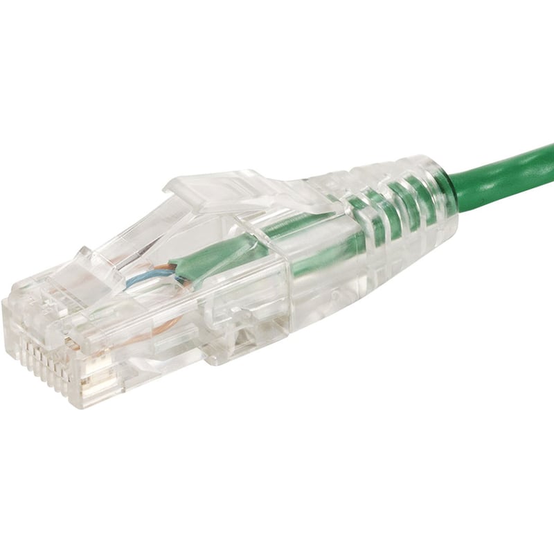 SLIMRUN CAT6 UTP CABLE-10FT GREEN - Thumbnail 2