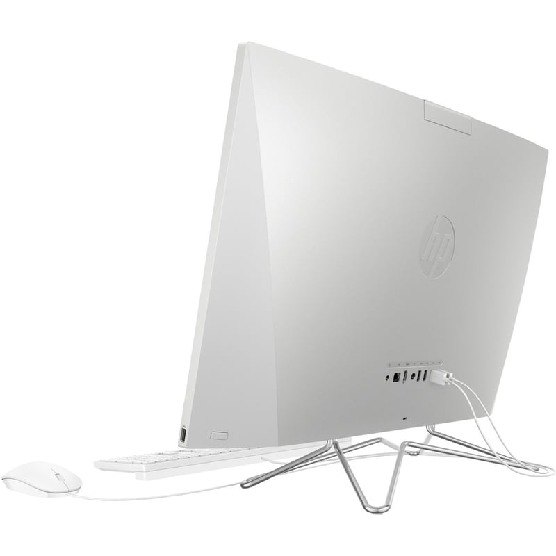 HP 27-dp1000i 27-dp1270 All-in-One Computer - Intel Core i5 11th Gen i5-1135G7 - 8 GB - 512 GB PCI Express NVMe SSD - 27" Full HD Touchscreen - Desktop - Natural Silver - Thumbnail 3