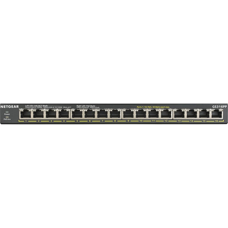 Netgear GS316PP Ethernet Switch - Thumbnail 3