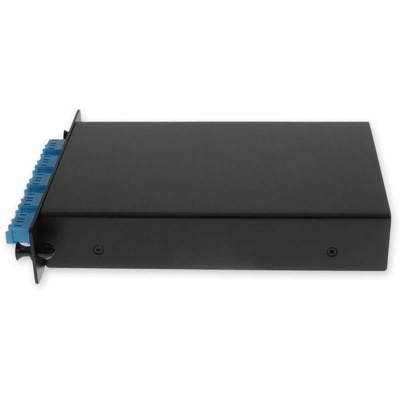 AddOn 2 Channel 1W LGX DWDM MUX and DEMUX (Duplex), ITU 100GHz, Channels 21-22, with Express Port, Monitor Port, and UPC/LC Connectors - Thumbnail 2