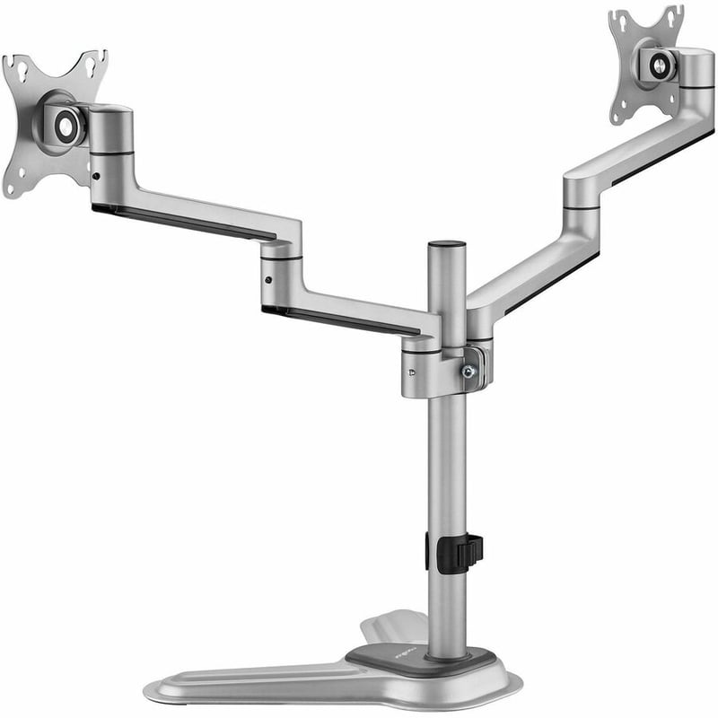 Rocstor Mounting Pole for Monitor, Display - Silver, Black - Thumbnail 2