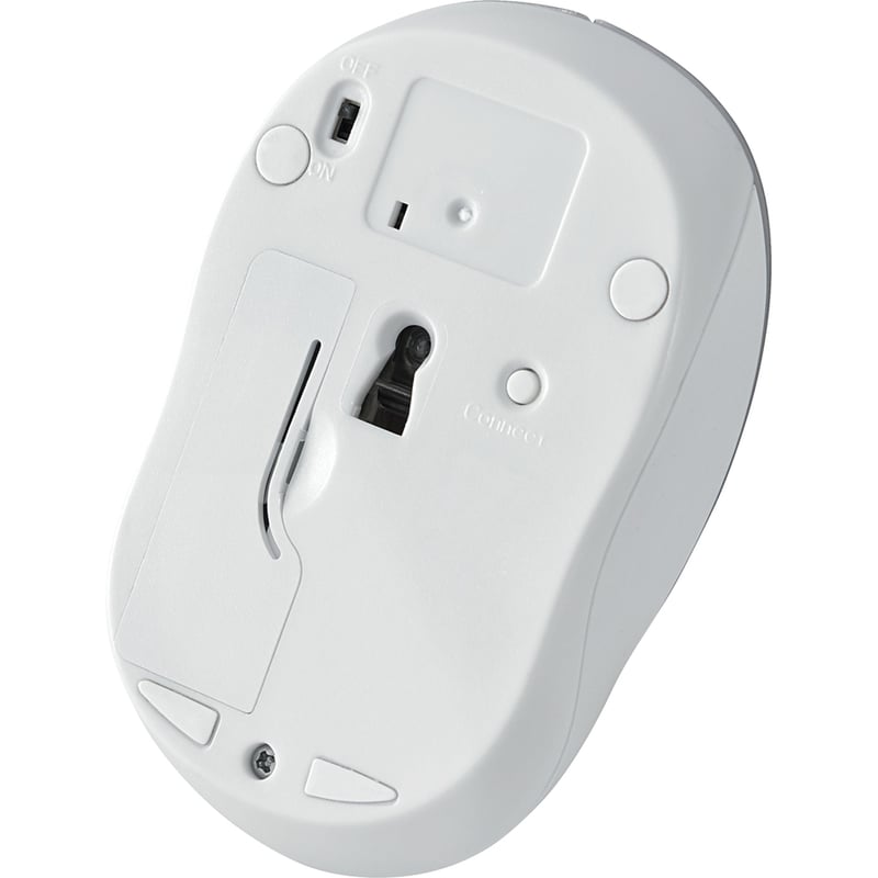 Verbatim Silent Wireless Blue LED Mouse - Silver - Thumbnail 3