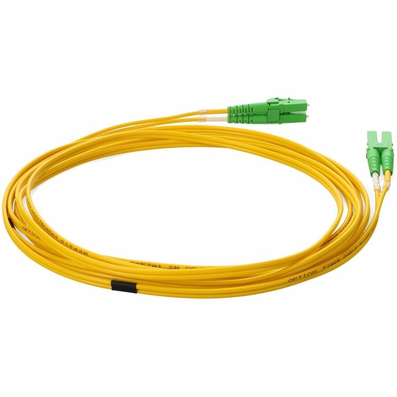 AddOn 1m ALC to ALC Yellow OS2 Duplex OFNR (Riser-Rated) SMF Fiber Patch Cable - Thumbnail 5