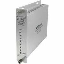8CH CONTACT CLOSURE RECEIVER SM 1 FIBER
