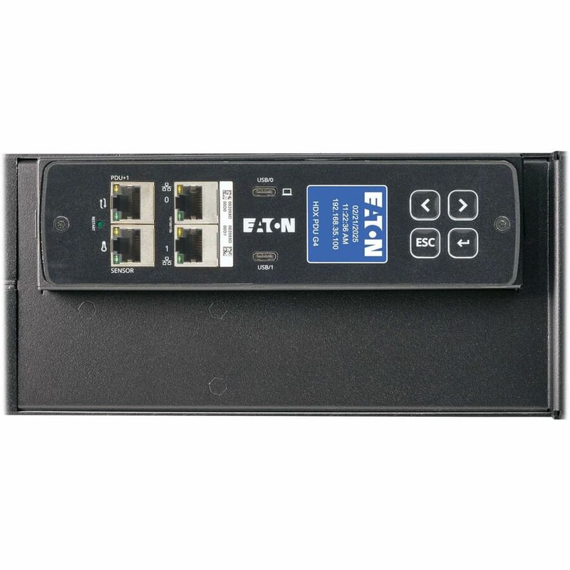 3-PHASE MANAGED HDX RACK PDU G4 208V 24 C39 OUTLETS 60A 17KW 460P9 - Thumbnail 2