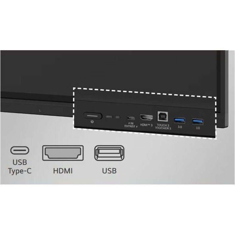 75IN LCD 3840X2160 CREATEBOARD ANDROID 14 EDLA TOUCH HDMI DP VGA - Thumbnail 5