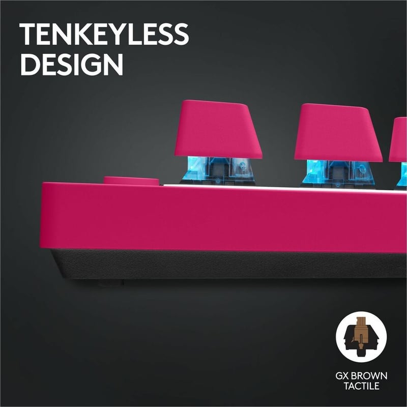 PRO X TKL RAPID (MAGENTA) WIRED GAMING KEYBOARD - LINEAR - Thumbnail 4