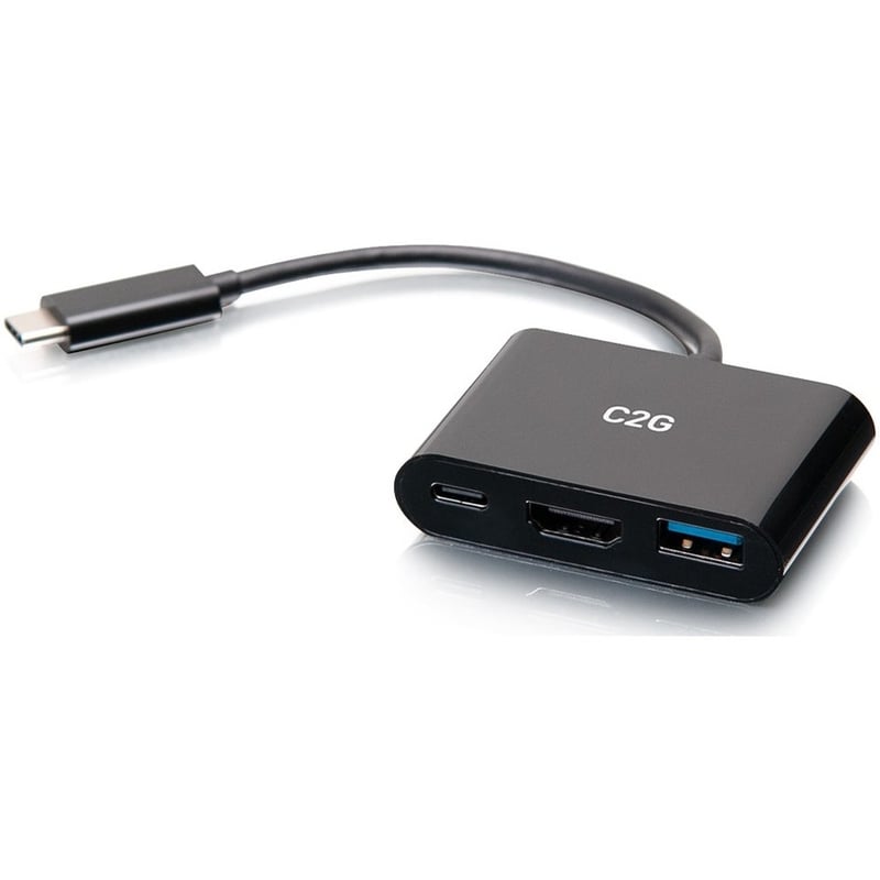 C2G USB C Mini Docking Station Kit for Chromebook - 6ft HDMI Cable Included - Thumbnail 4