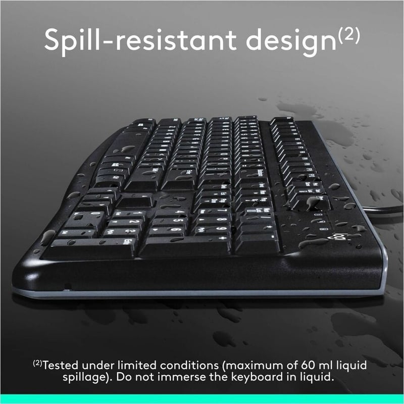 Logitech MK120 Desktop Corded Combo Set - Thumbnail 2