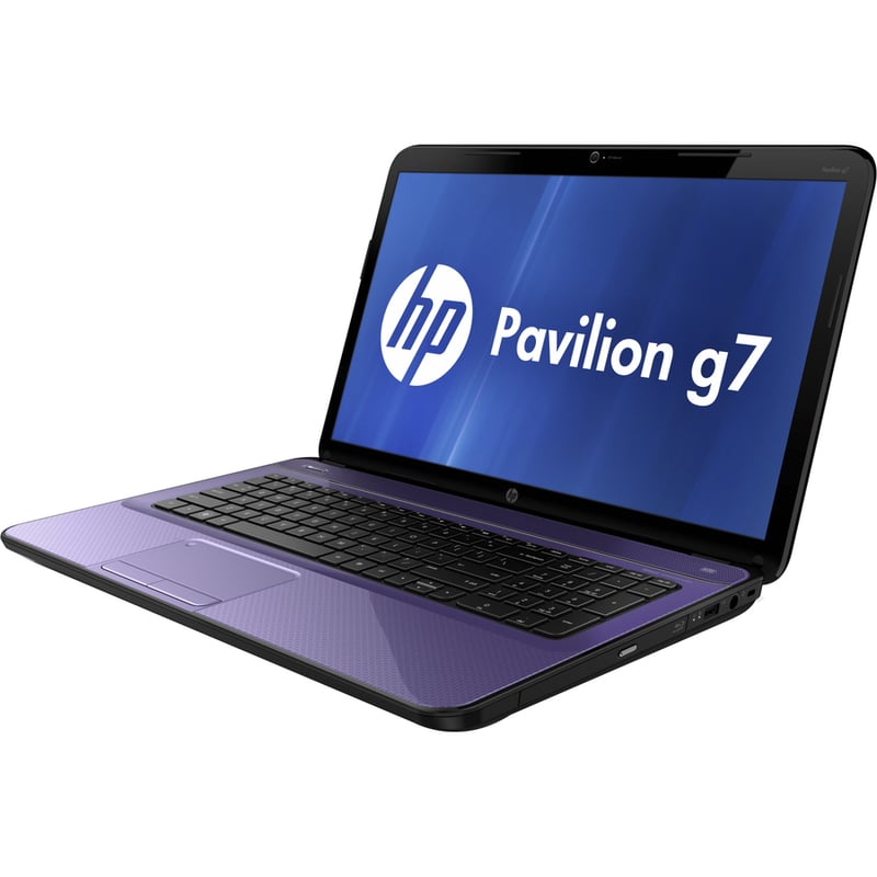 HP Pavilion g7-2300 g7-2314nr 17.3" Notebook - HD+ - AMD A-Series A6-4400M - 6 GB - 1 TB HDD - Bright Purple - Thumbnail 3