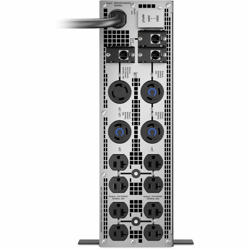 APC Smart-UPS Ultra Tower Isolation/Step-Down Transformer, 5kVA, 8x 5-20R & 2x L6-20R & 1x L6-30R & 1x L14-30R NEMA outlets - Thumbnail 4