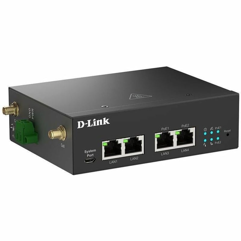 D-LINK DWM-314-GP 5G MULTI MODE 5G POE MODEM DUAL SIM 4X LAN - Thumbnail 2