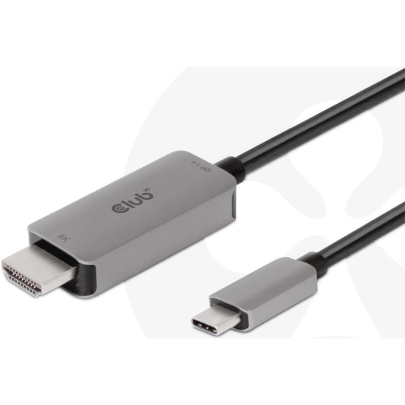 Club 3D HDMI/USB-C Audio/Video/Data Transfer Cable - Thumbnail 2