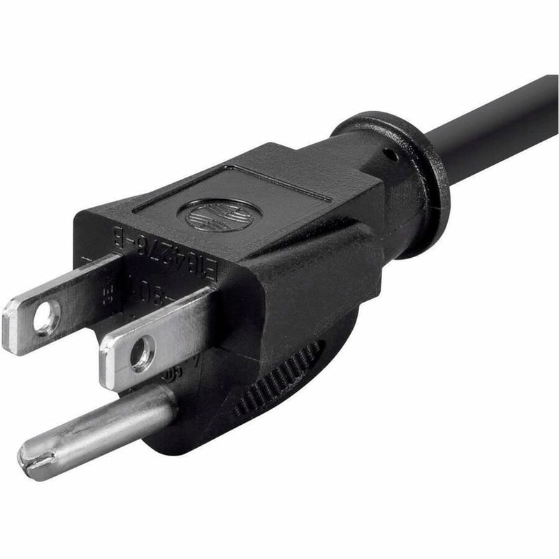 MONOPRICE POWER CORD - NEMA 5-15P TO IEC 60320 C13_ 18AWG_ 10A/1250W_ 3-PRONG_ B - Thumbnail 3