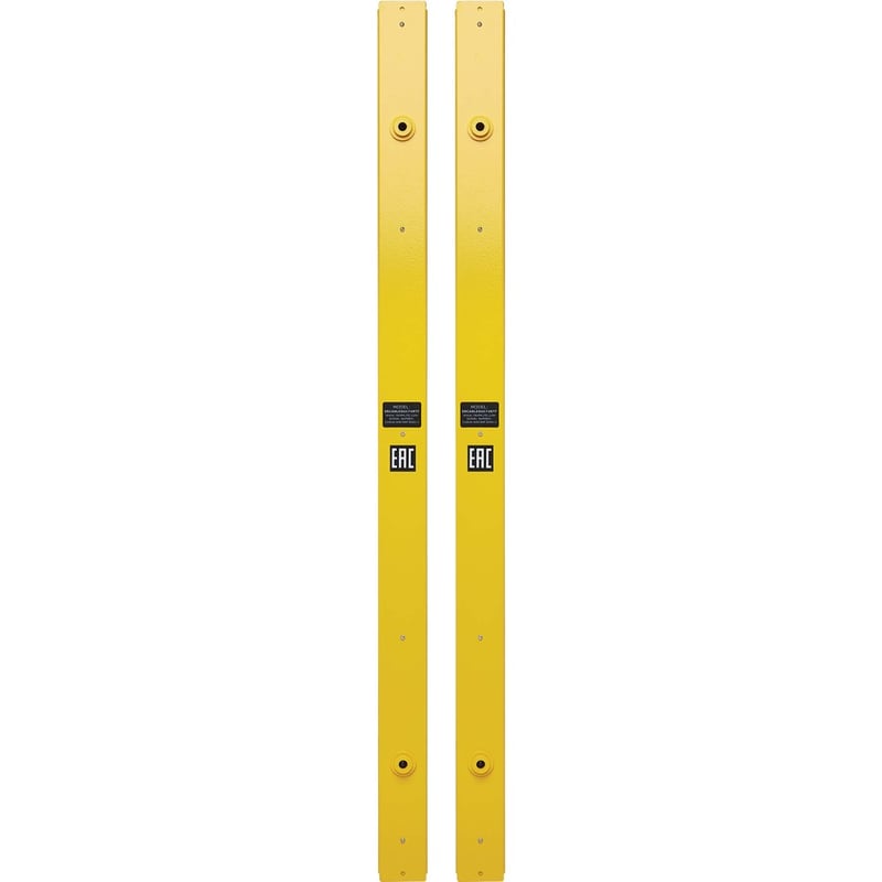 Tripp Lite by Eaton Vertical Cable Manager - Finger Duct with Cover, Yellow, 6 ft. (1.8 m) - Thumbnail 2