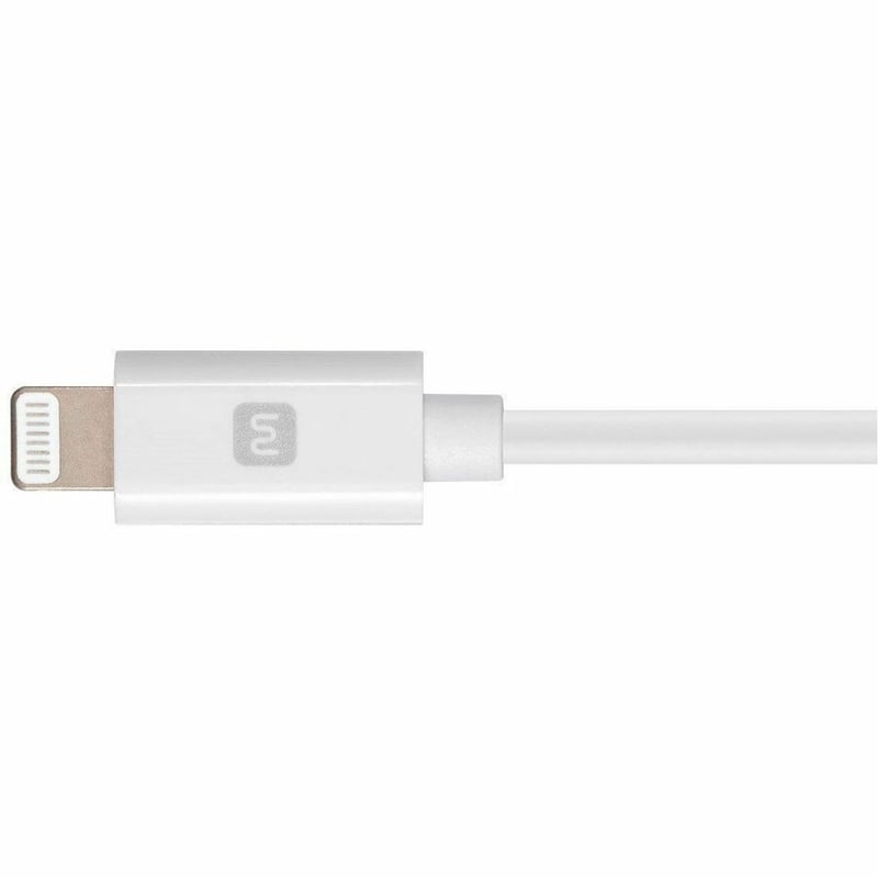 MONOPRICE USB C TO LIGHTNING CABLE - 1.5 FEET - WHITE ( MFI CERTIFIED ) FAST CHA - Thumbnail 4