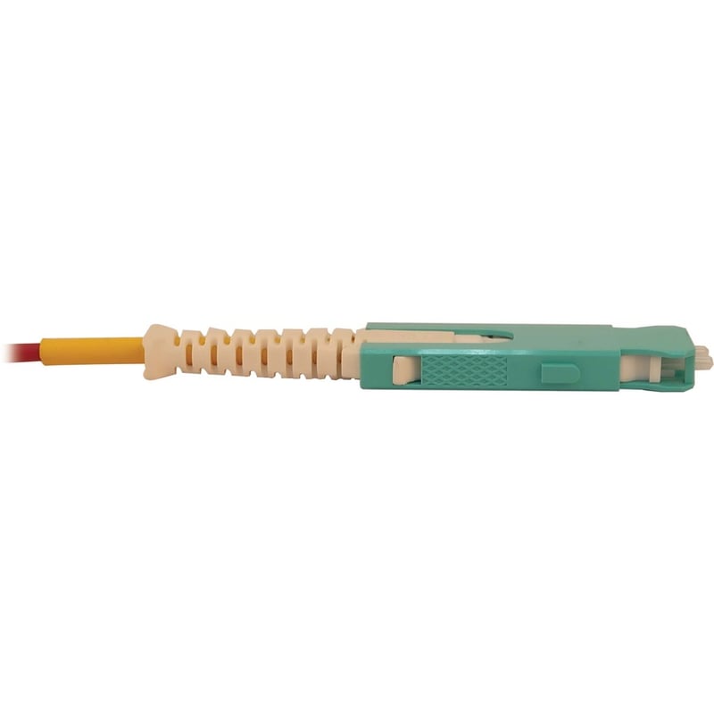 Eaton Tripp Lite Series 400G Multimode 50/125 OM4 Fiber Optic Cable (Duplex SN-PC M/M), LSZH, Magenta, 5 m (16.4 ft.) - Thumbnail 4