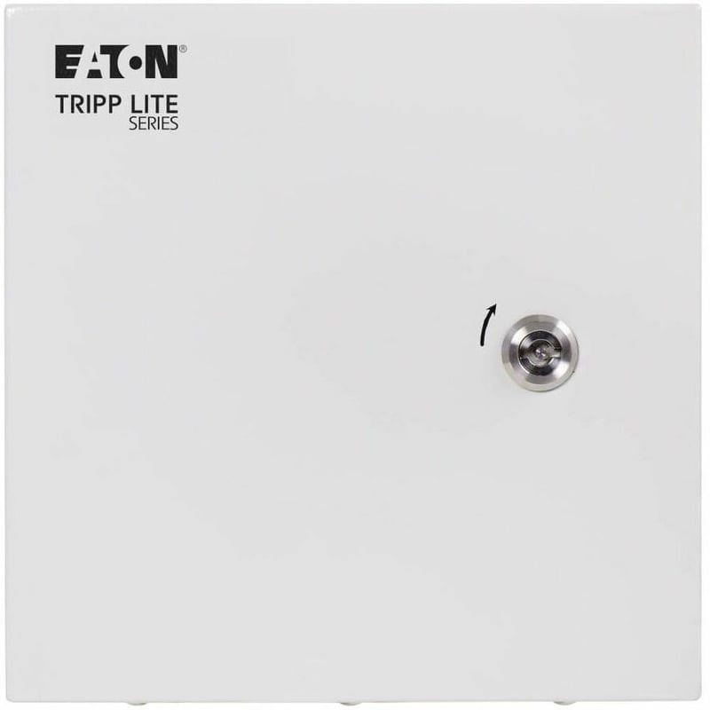 Tripp Lite by Eaton SmartRack Outdoor Industrial Enclosure with Lock - NEMA 4, Surface Mount, Metal Construction, 10 x 10 x 6 in., Gray - Thumbnail 5