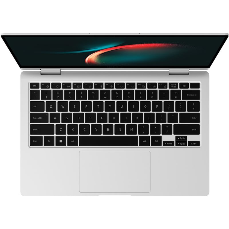 Samsung Galaxy Book3 360 NP734QFG-KB1US 13.3" Touchscreen Convertible 2 in 1 Notebook - Full HD - Intel Core i7 13th Gen i7-1360P - Intel Evo Platform - 16 GB - 512 GB SSD - Silver - Thumbnail 2