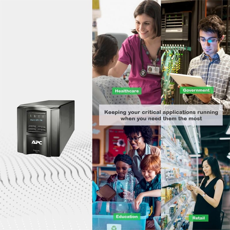 APC by Schneider Electric Smart-UPS 750VA LCD 120V with SmartConnect - Thumbnail 5