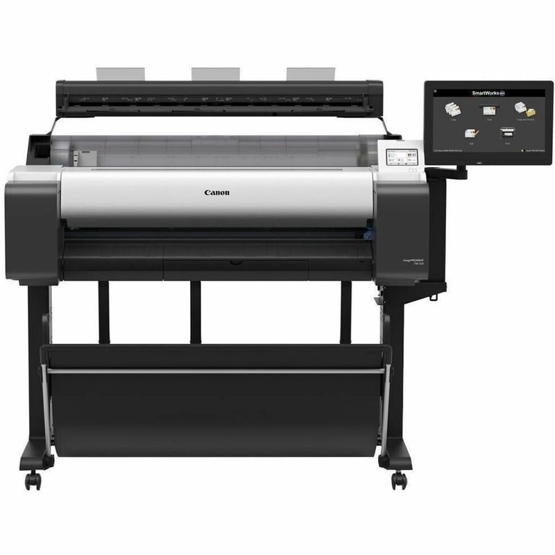 Canon imagePROGRAF TM-350 MFP Z36 Inkjet Large Format Printer - Includes Scanner, Printer - Color - Thumbnail 2
