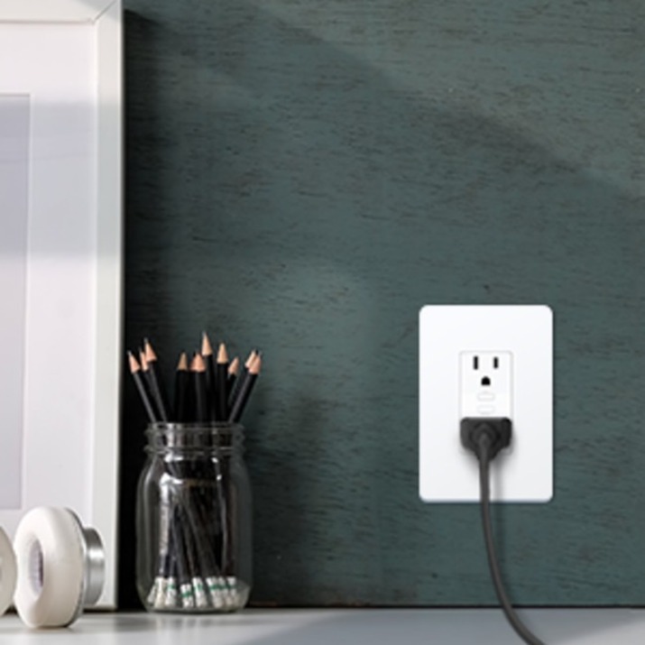 TP-Link Kasa Smart KP200 - Kasa Smart Plug, In-Wall Smart Home Wi-Fi Outlet - Thumbnail 2