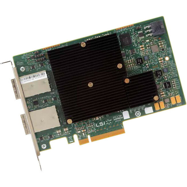 BROADCOM 9300-16E 16-PORT 12GB/S SAS+SATA TO PCI EXPRESS