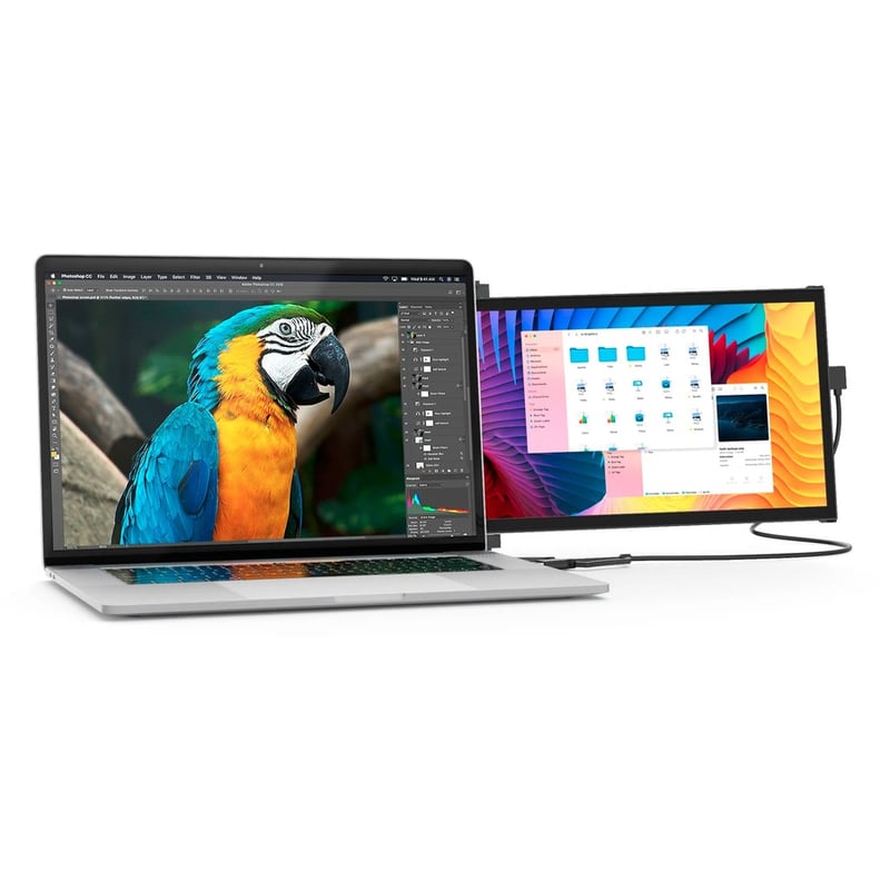 Mobile Pixels DUEX Plus 13" Class Full HD LCD Monitor - 16:9 - Deep Gray - Thumbnail 5