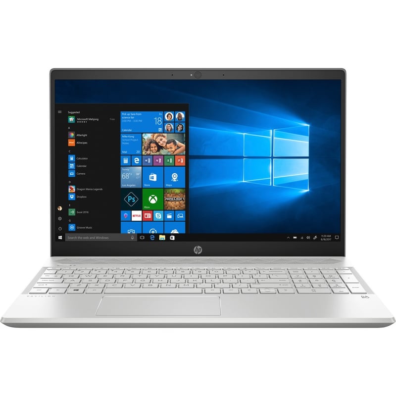 HP Pavilion 15-cs0000 15-cs0010ds 15.6" Touchscreen Notebook - Intel Core i5 8th Gen i5-8250U - 8 GB - 1 TB HDD - Mineral Silver, Natural Silver - Thumbnail 3