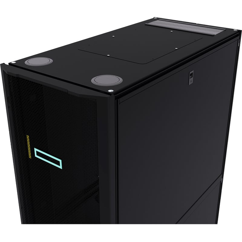HPE 22U 600mmx1075mm G2 Kitted Advanced Shock Rack with Side Panels and Baying - Thumbnail 2