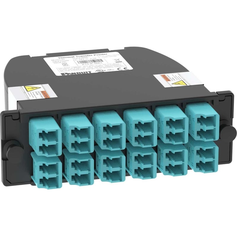 Panduit OptiCom MPO-LC Fiber Cassette OM4, 24 Fiber, Universal - Thumbnail 4
