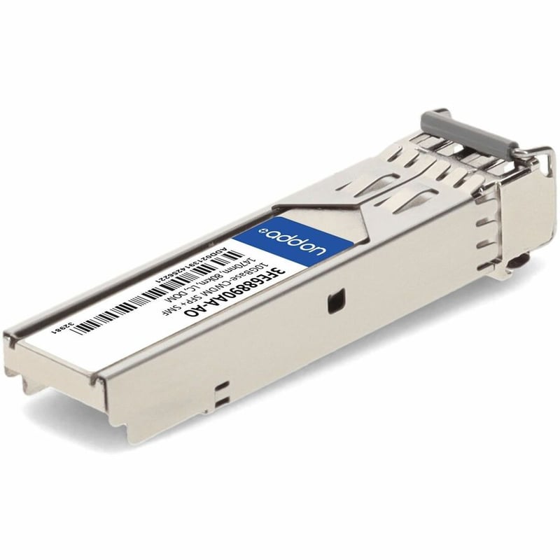AddOn Alcatel-Lucent Nokia® 3FE68890AA Compatible TAA 10GBase-CWDM SFP+ Transceiver (SMF, 1470nm, 80km, LC, DOM, -40 to 85C) - Thumbnail 5