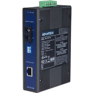 B+B SmartWorx 10/100T (X) to Multi-Mode SC Type Fiber Optic Industrial Media Converter - Thumbnail 1