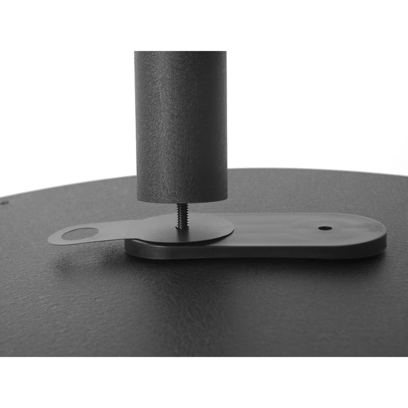 Sanus Steel Series Center Channel Speaker Stand - 22in Height - Steel - Black - Thumbnail 5