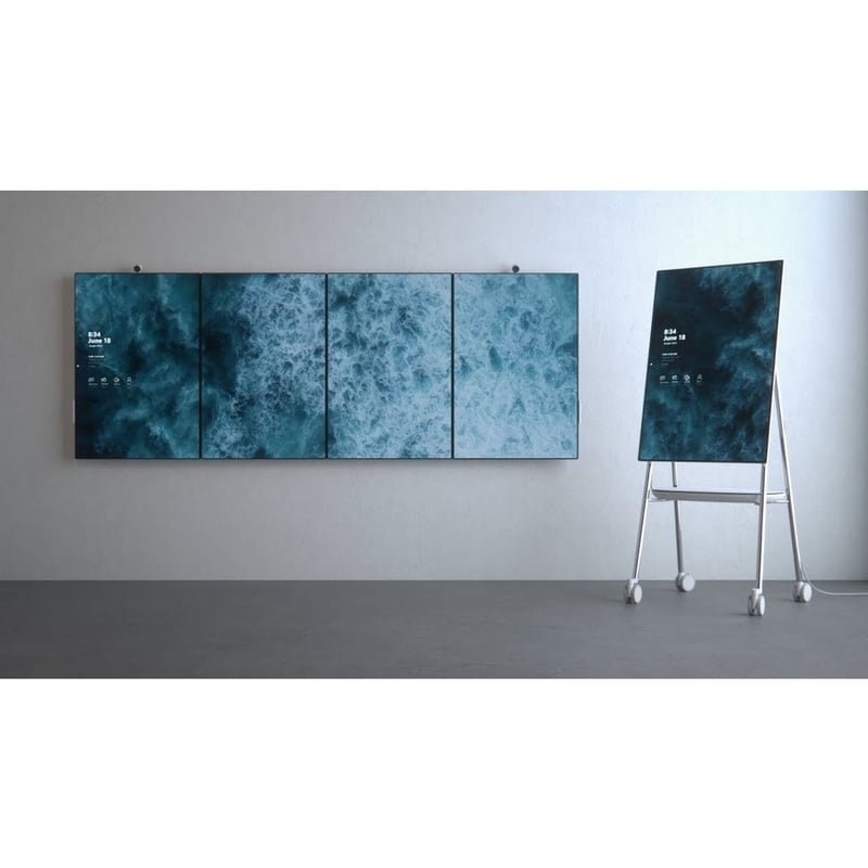 Microsoft Surface Hub 2S All-in-One Computer - Intel Core i5 8th Gen Quad-core (4 Core) - 8 GB RAM - 128 GB SSD - 85" 4K UHD 3840 x 2560 Touchscreen Display - Desktop - Platinum - Thumbnail 5