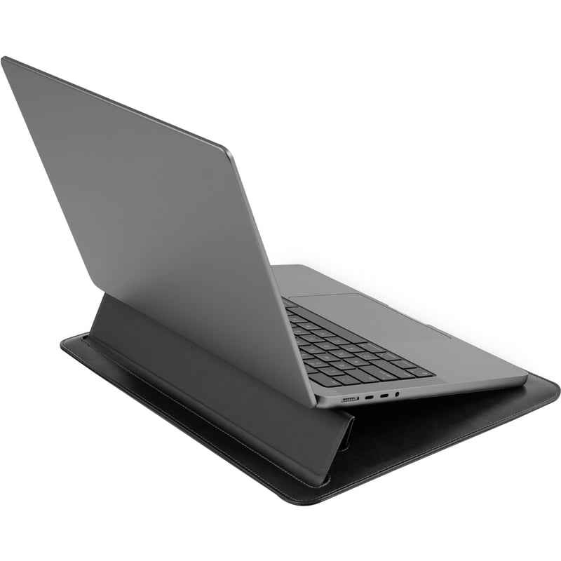 Moshi Muse Carrying Case (Sleeve) for 14" Notebook - Jet Black - Thumbnail 3