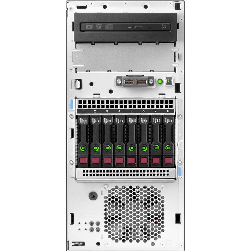 HP ML30 GEN10 E-2224 1P 16G 8SFF SVR - Thumbnail 2