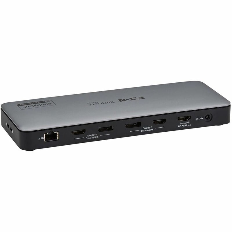 USB-C UNIV DOCK TRIPLE DISPLAY 4K HDMI DP GBE 100W PD CHARGING - Thumbnail 5