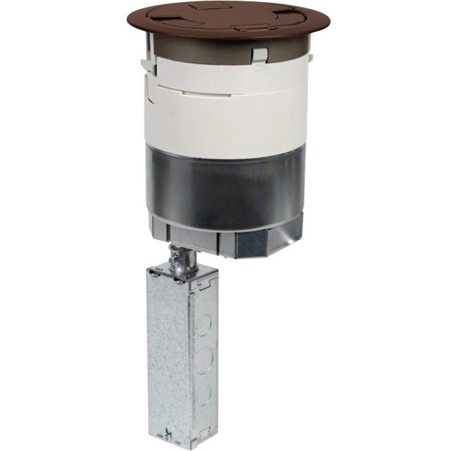 Wiremold Evolution 6AT2 Series Recessed Assembly with Flush Style Cover - Thumbnail 1