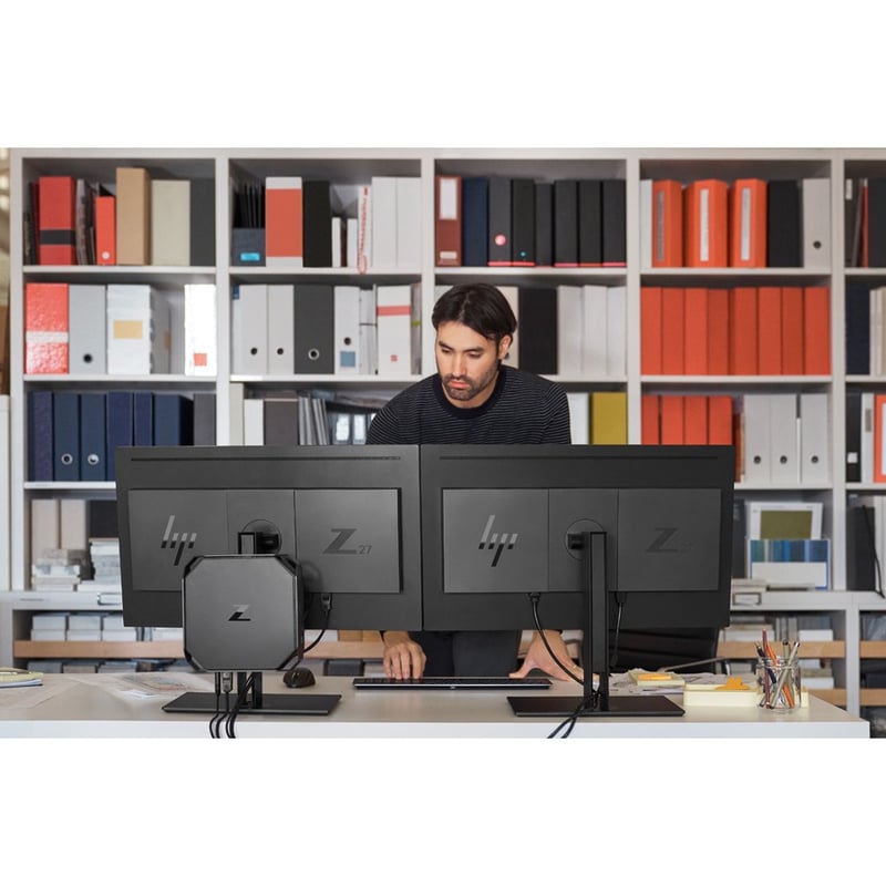 HP Z2 Mini G5 Workstation - 1 Core i7 10th Gen i7-10700 - 32 GB - Mini PC - Thumbnail 4