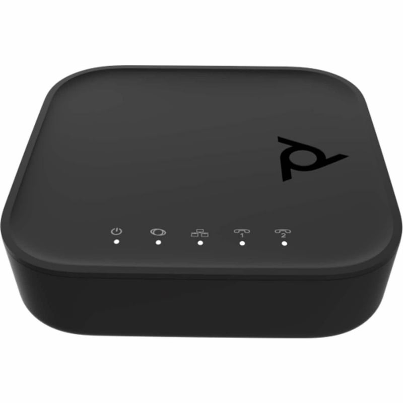 Poly ATA 402 2FXS Voice Port VoIP Adapter with Open SIP and Power Supply - Thumbnail 1
