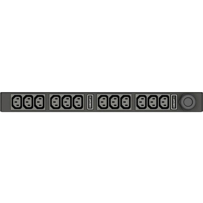 Vertiv Geist Basic Rack PDU - (12) IEC C13| 30A| 208V| L6-30P| 4.9kW| RPDU - Thumbnail 1