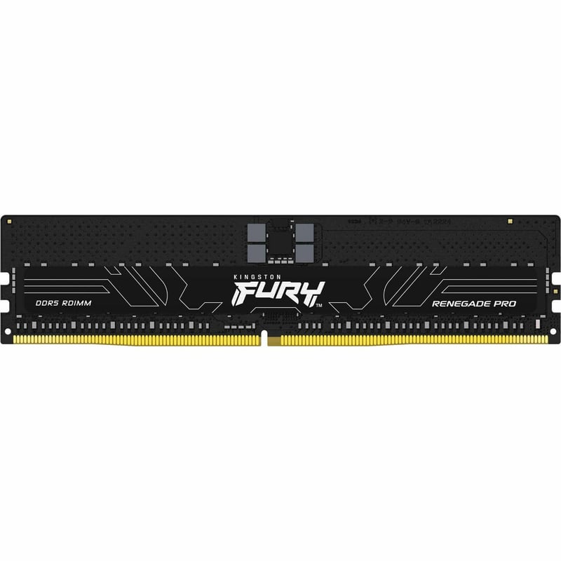 Kingston 128GB (8 x 16GB) DDR5 5600MT/s CL28 FURY Renegade Pro RDIMM Black EXPO - Thumbnail 1