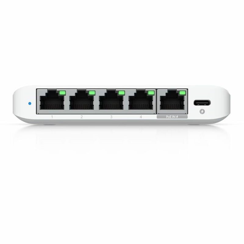 COMPACT 5-PORT 2.5G SWITCH THAT CAN BE POWERED WITH POE OR A USB-C - Thumbnail 4