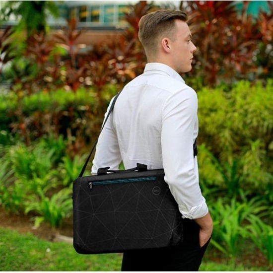 Dell Essential ES1520C Carrying Case (Briefcase) for 15" to 15.6" Notebook - Black - Thumbnail 5
