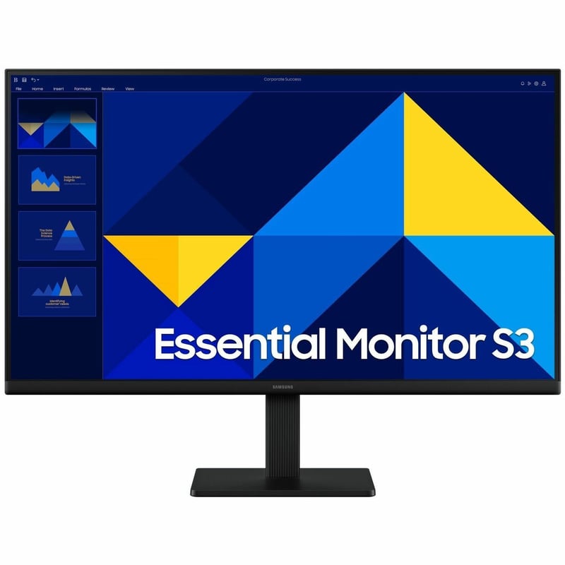 SAMSUNG 27 ESSENTIAL MONITOR S3 S30GD FULL HD FHD - Thumbnail 1