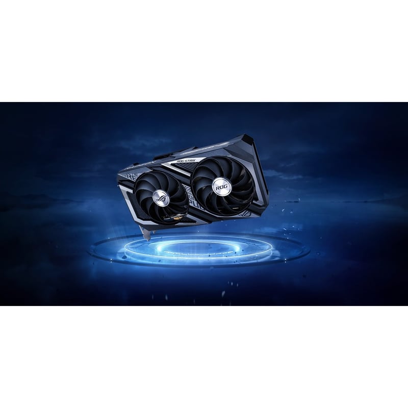 Asus ROG AMD Radeon RX 6600 XT Graphic Card - 8 GB GDDR6 - Thumbnail 2