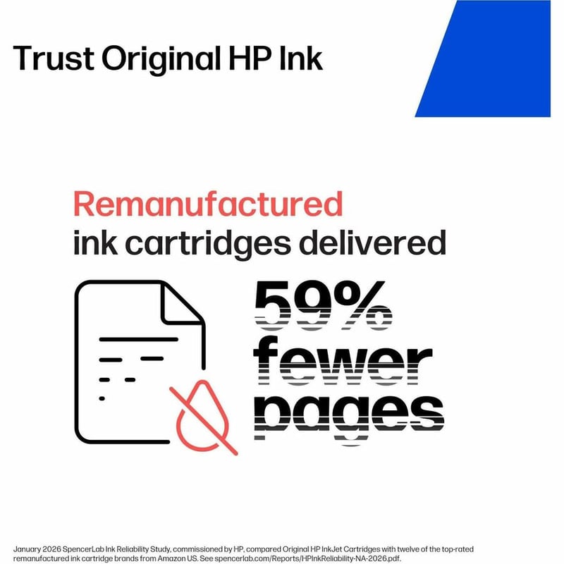HP 62 Original Ink Cartridge - Single Pack - Thumbnail 5