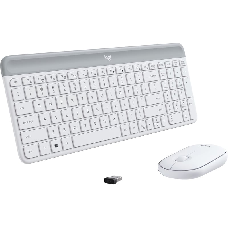 Logitech Slim Wireless Keyboard and Mouse Combo MK470 - Thumbnail 1