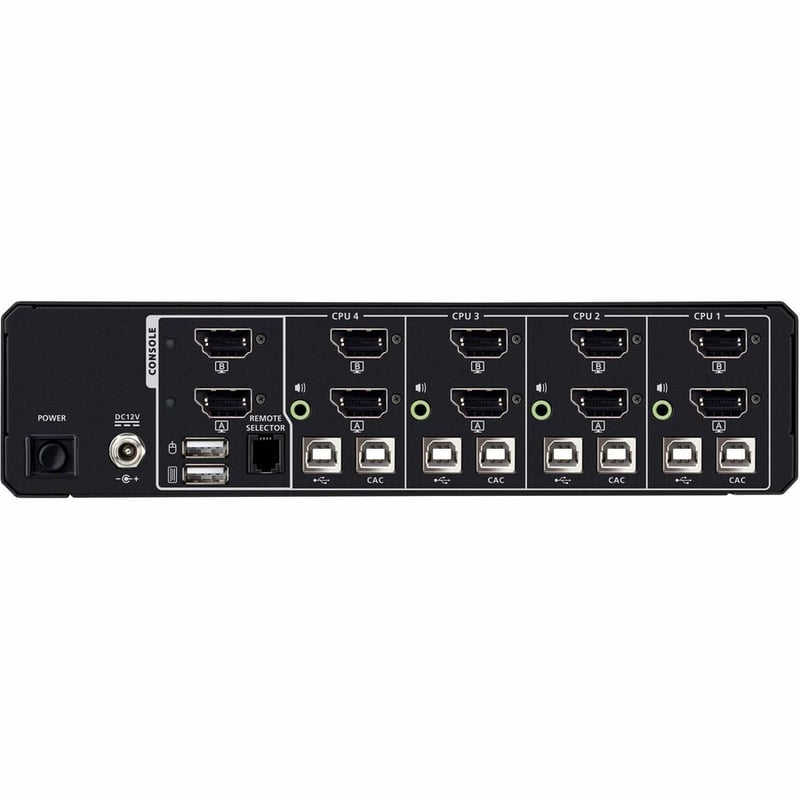 4-PORT DUAL DISPLAY UNIVERSAL SECURE KVM PP4.0 (HDMI / - Thumbnail 3